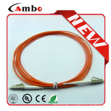 Wholesale China Telcom Level Ceramic Ferrule any length LC-LC single mode duplex Optic fiber cable outdoor